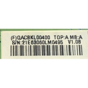 MAIN PARA MONITOR LG / NUMERO DE PARTE QACBKL00400 / 715G4235-M01-000-004K / NUMERO DE PANEL LM215WF4 (TR)(A2) / MODELO E2260V-PN